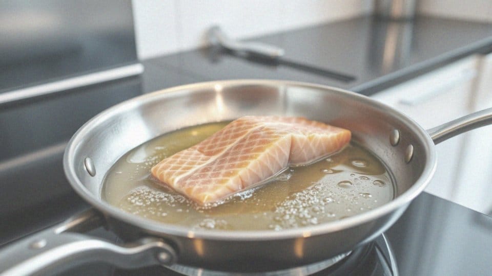 Jaka temperatura tłuszczu jest optymalna do smażenia łososia?