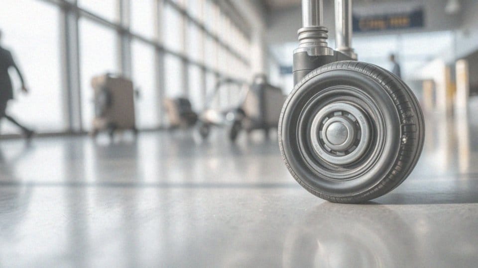 Jakie są zalety kółek łożyskowanych z kauczuku?