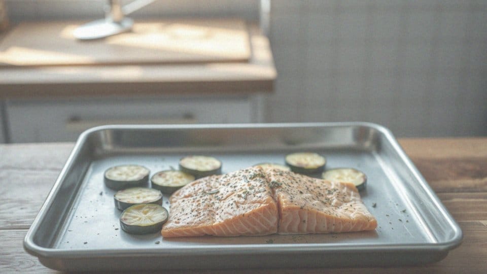 Dlaczego cukinia jest dobrym dodatkiem do łososia pieczonego?