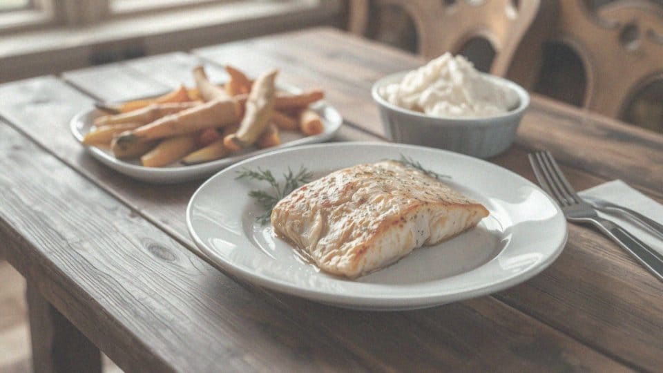 Co jako dodatek do pieczonego łososia?