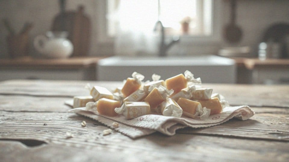 Ile kalorii zawiera cukierek krówka?