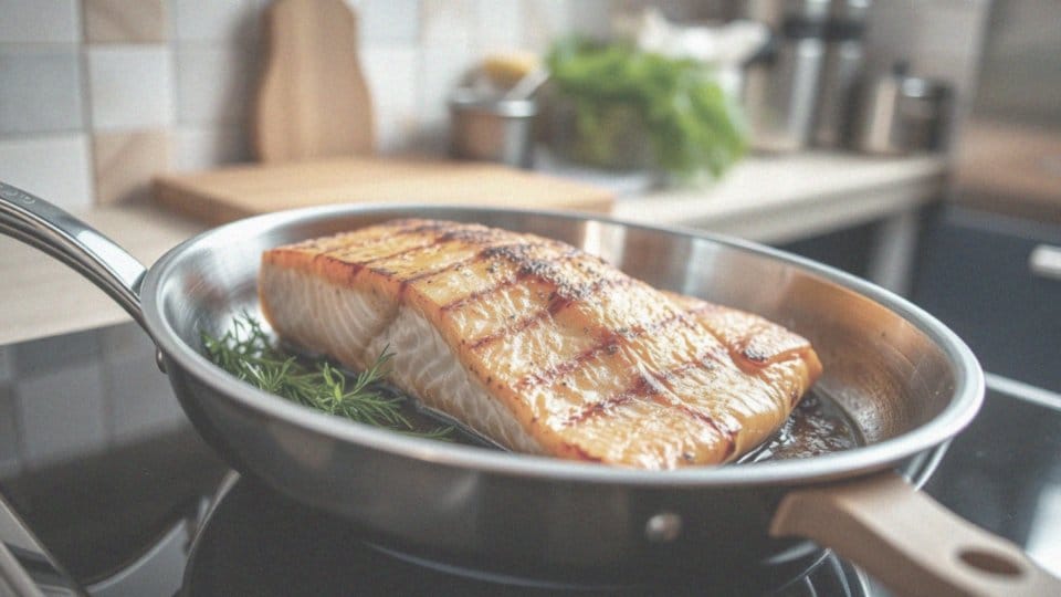 Jaki jest czas smażenia łososia?