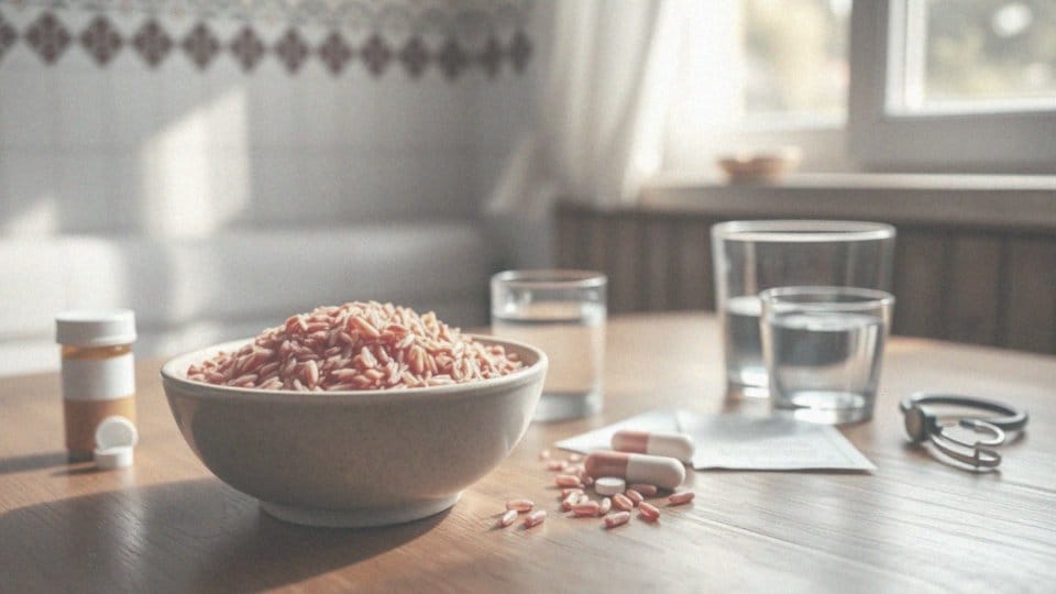 Jakie choroby ograniczają możliwość stosowania czerwonego ryżu?